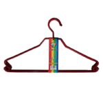 چوب لباس فلزی قلابدار رنگی فرزاد