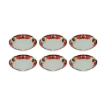 2 نعلبکی چینی نسترن - تصویر 2