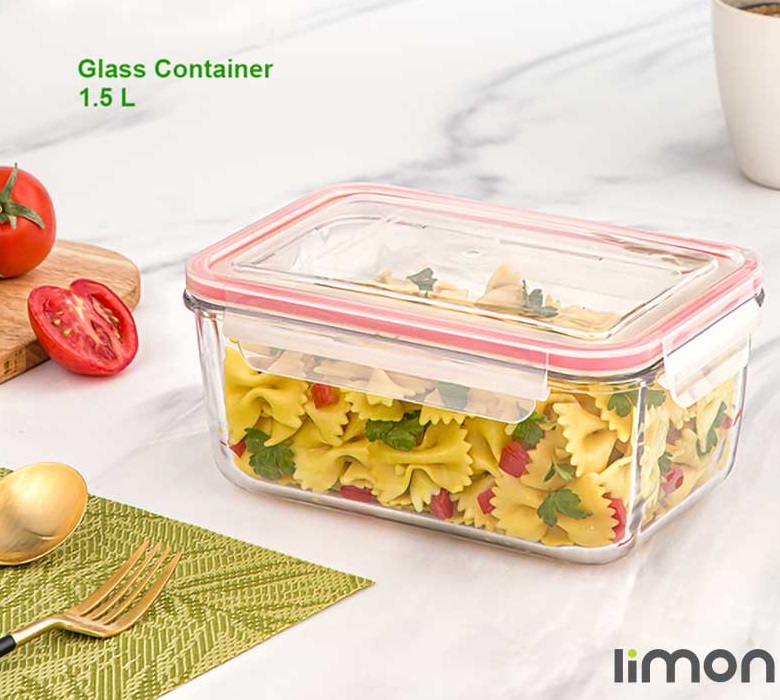 ناالت فریزری مستطیل درب دارلیمون 1/5 - تصویر 1